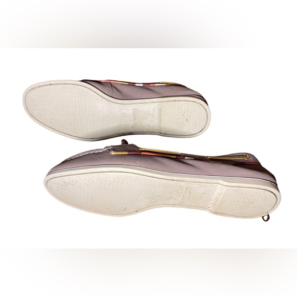Sperry Top Sider STS91729 Women’s 9M Leather Boat Shoes Lt Brown/Taupe - Picture 5 of 6